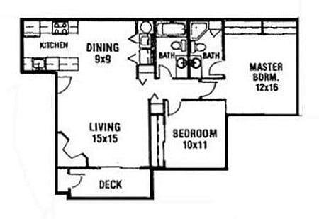 2BR/2BA - Alvista Lake Meridian