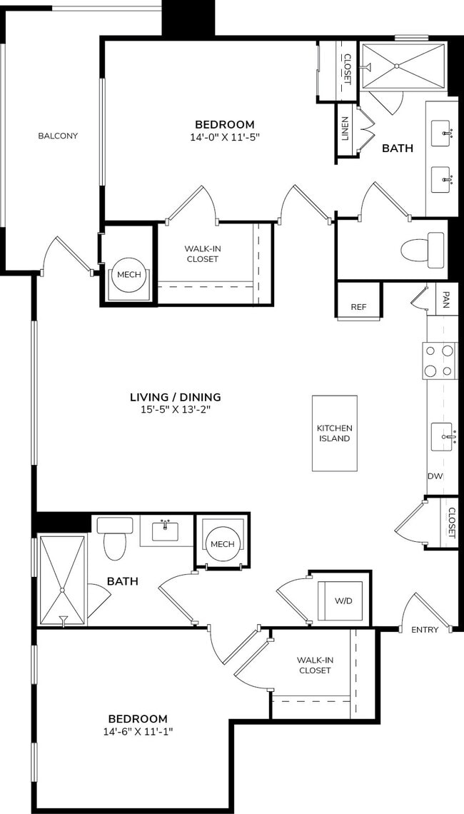 Floorplan - Blu Harbor by Windsor