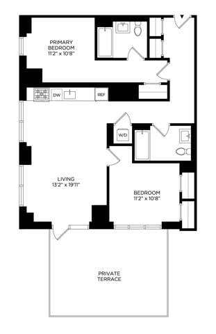 Floorplan - Lincoln at Bankside