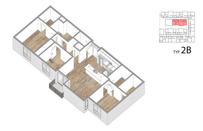 Floorplan - Lido Apartments - 1532 Brockton Ave