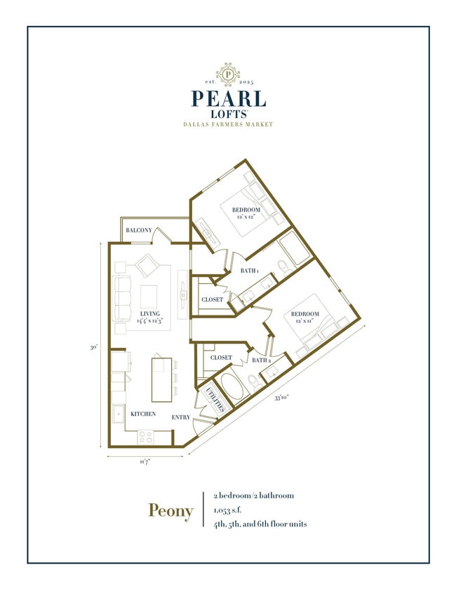 Floorplan - Pearl Lofts