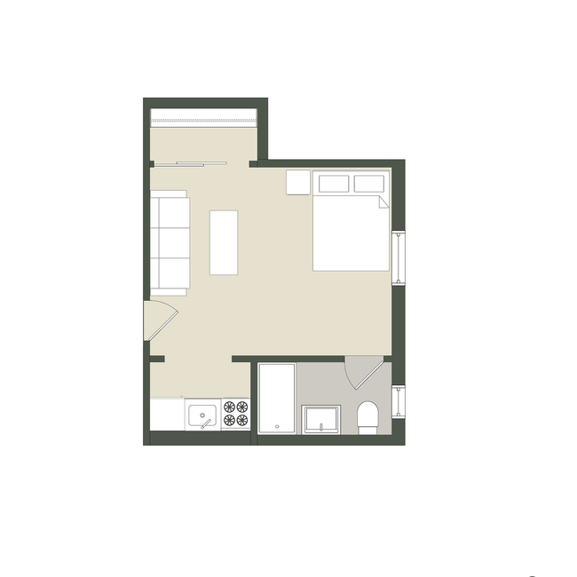 Floorplan - 3616 N. Pine Grove Ave.