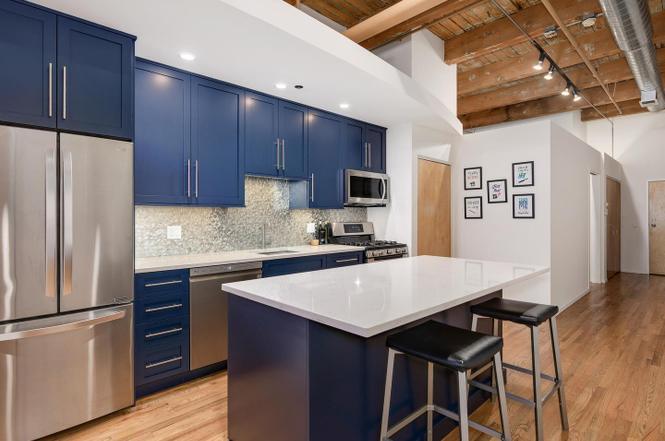 Kitchen / In-Unit Laundry - 2300 W Wabansia Ave