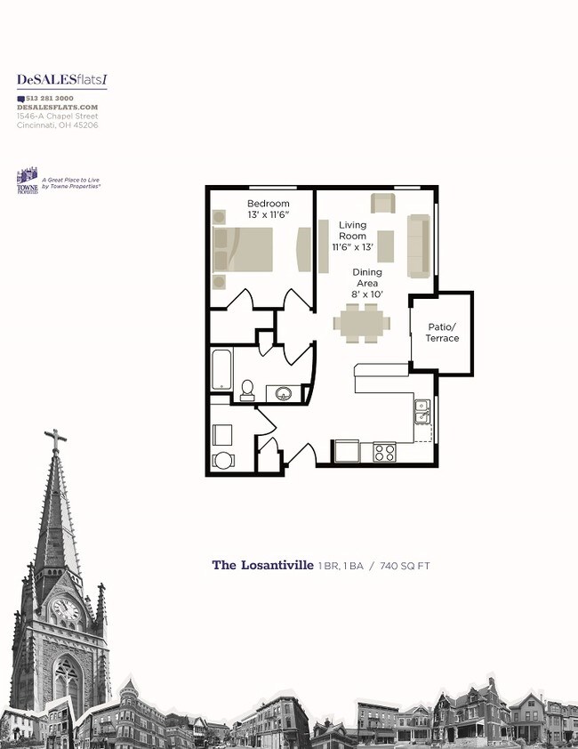 Floorplan - DeSales Flats Apartments*