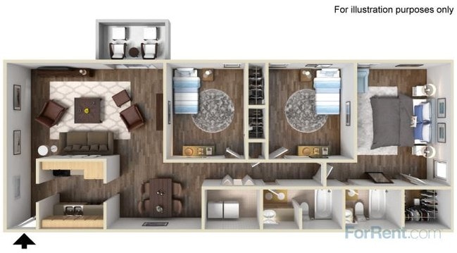 Floorplan - Villas del Mirasol