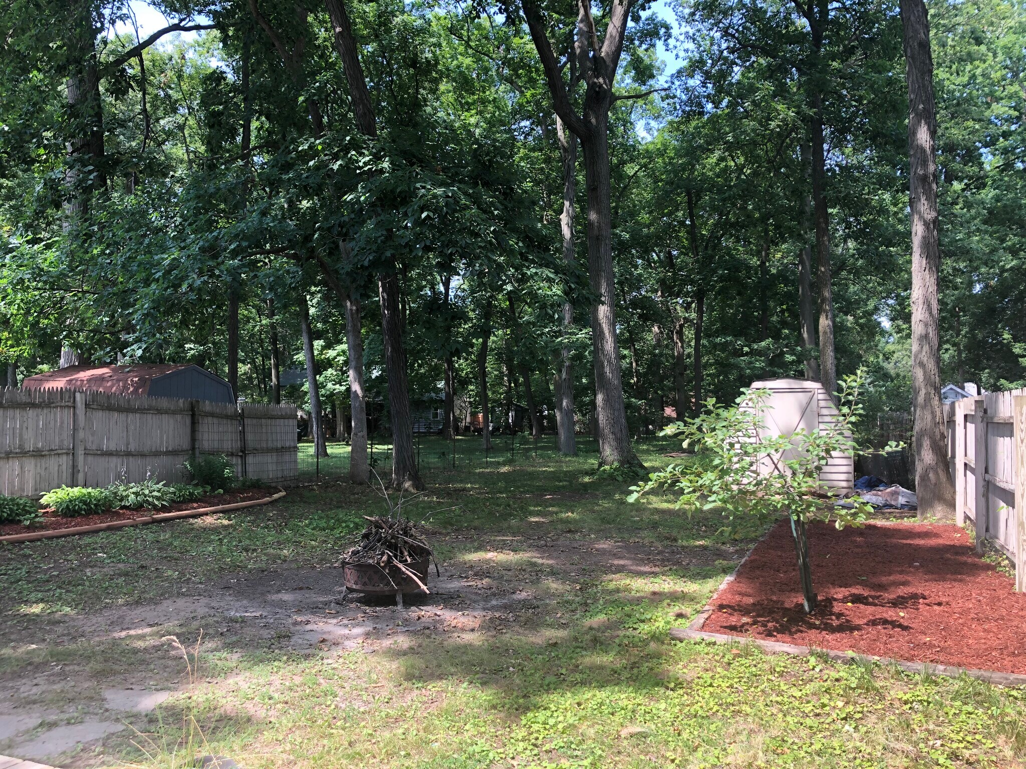 .3 acre fenced in backyard - 4235 Laforest Dr