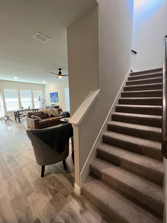 Entry to second floor - 1610 Charismatic Ct