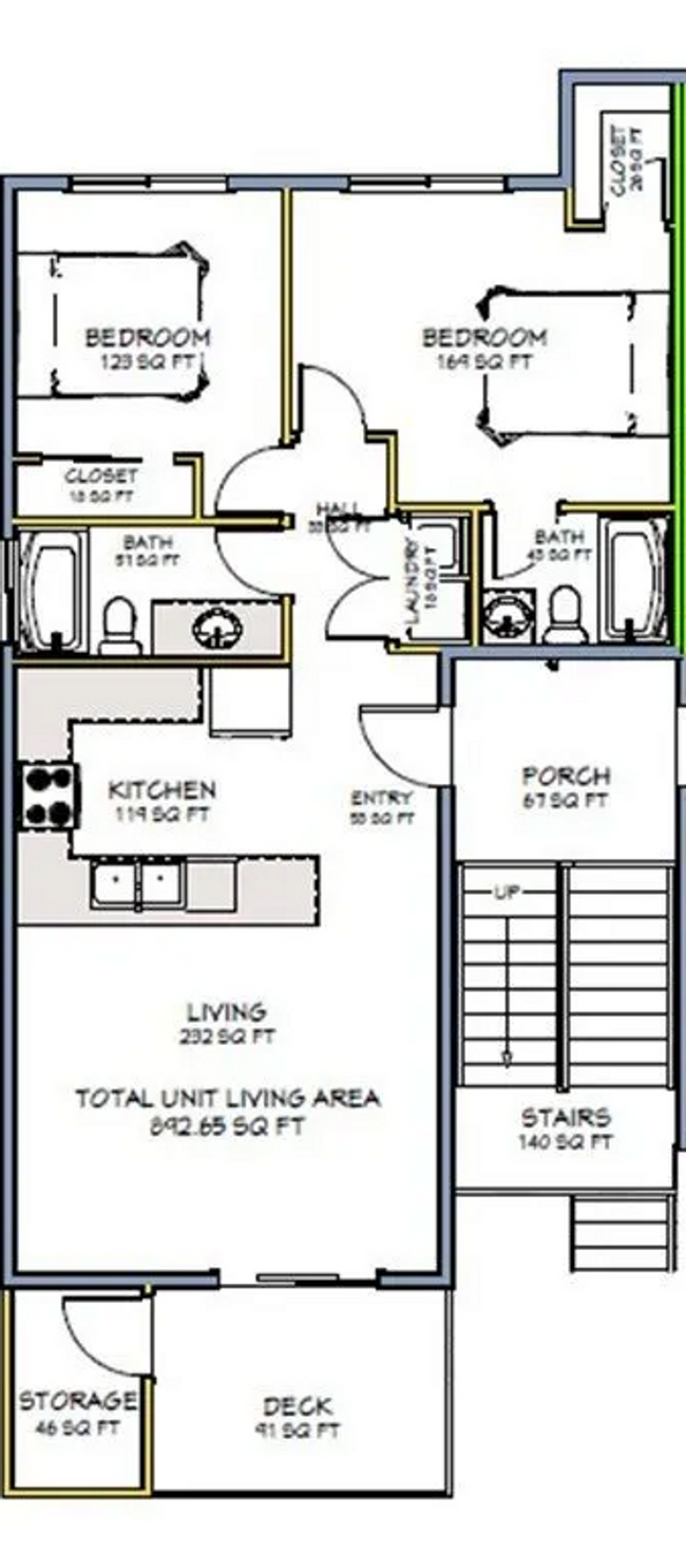 Floorplan - Cascade Meadows Apartments