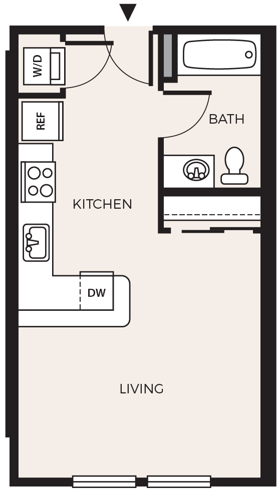 Floorplan - Reserve at Lynnwood 55+ Affordable Living