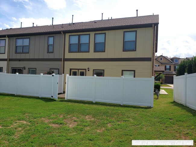 Back of Unit - 1900 Little Elm Trl