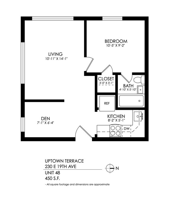 Floorplan - Uptown Terrace