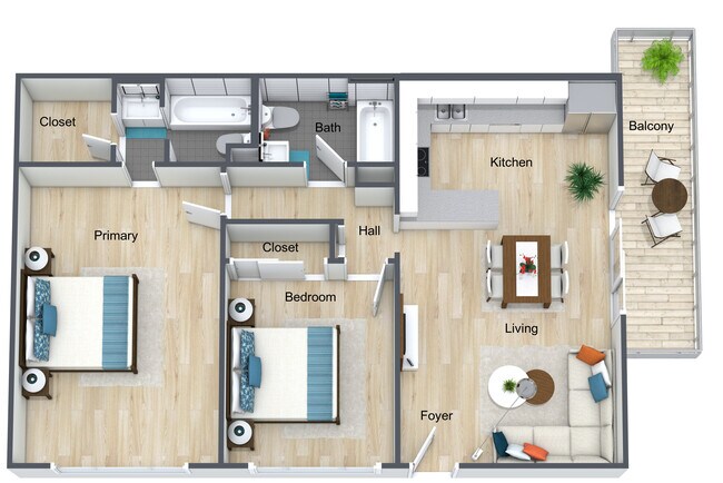 Floorplan - The Magnolia
