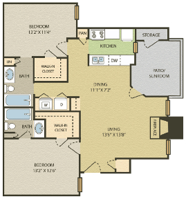 Floorplan - The Glen at Highpoint