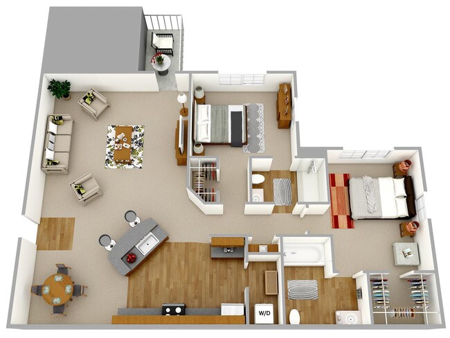 Floorplan - Brenneman Farm Apartments