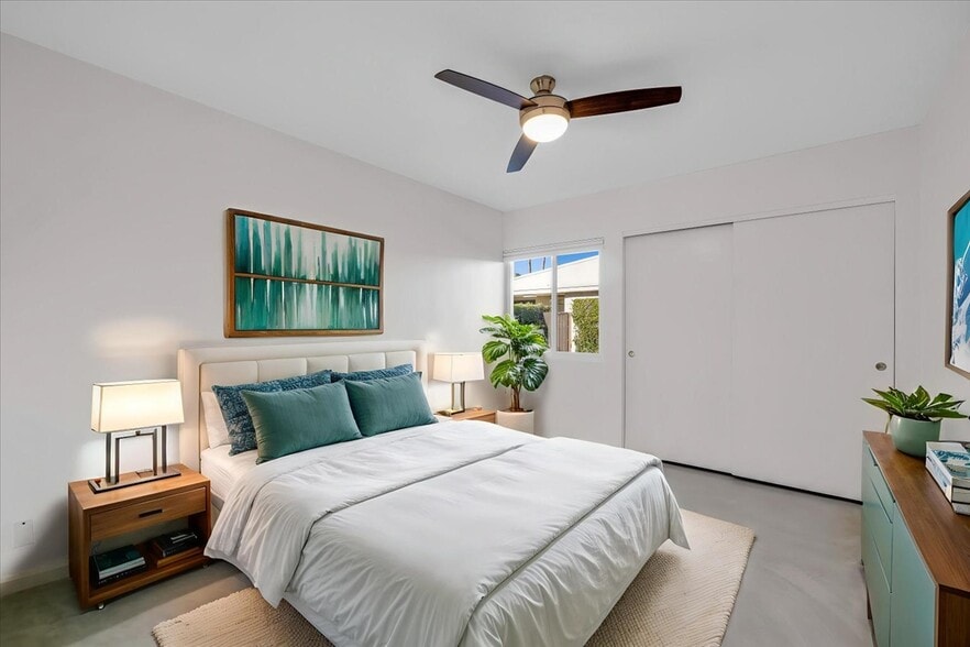 2nd Bedroom Virtually Staged - 1111 E Ramon Rd