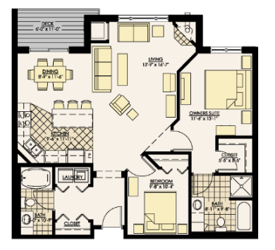 Floorplan - Westmarke Condominiums