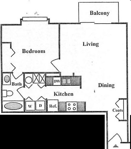 1BR/1BA - Knoxville Pointe