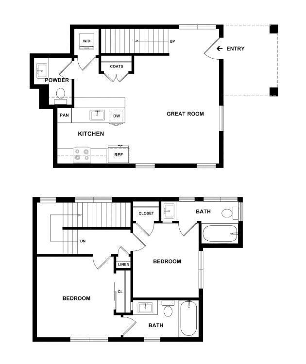 Floorplan - Division and Highland