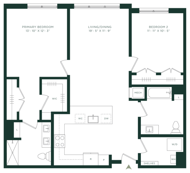 Floorplan - The Pearl at Station Bay