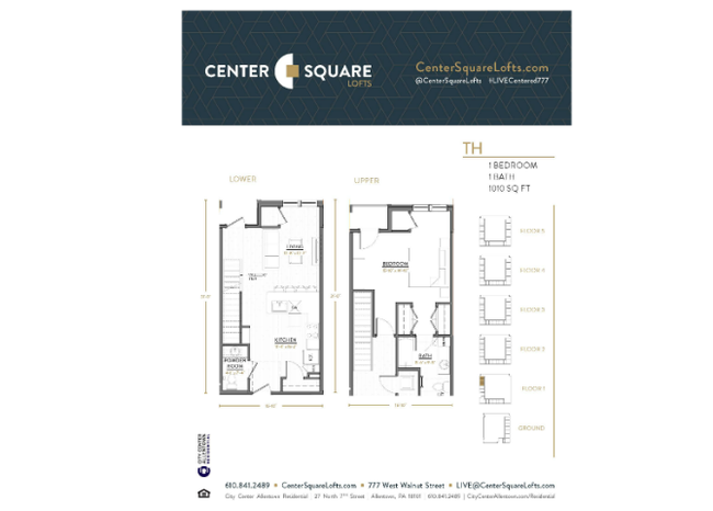 Floorplan - Center Square Lofts West