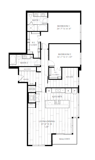 Floorplan - Brady