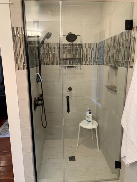 Bathroom shower. - 2321 Tice Valley Blvd