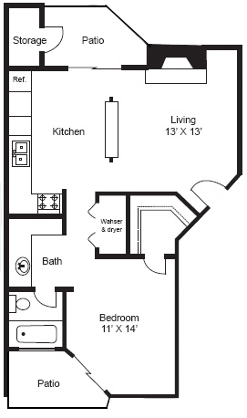 Floorplan - Summerstone Apartments