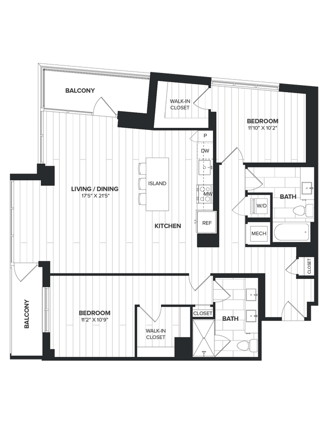 Floorplan - The Milton