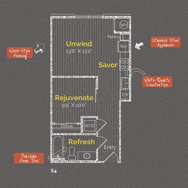 Floorplan - The Maxwell