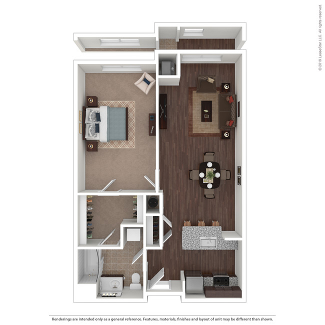 Floorplan - Snowden Creek Apartments, 62+