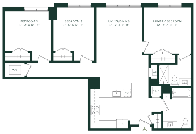 Floorplan - The Pearl at Station Bay