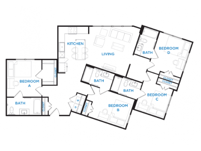 D5 1545sq - Berkeley House | Student Housing