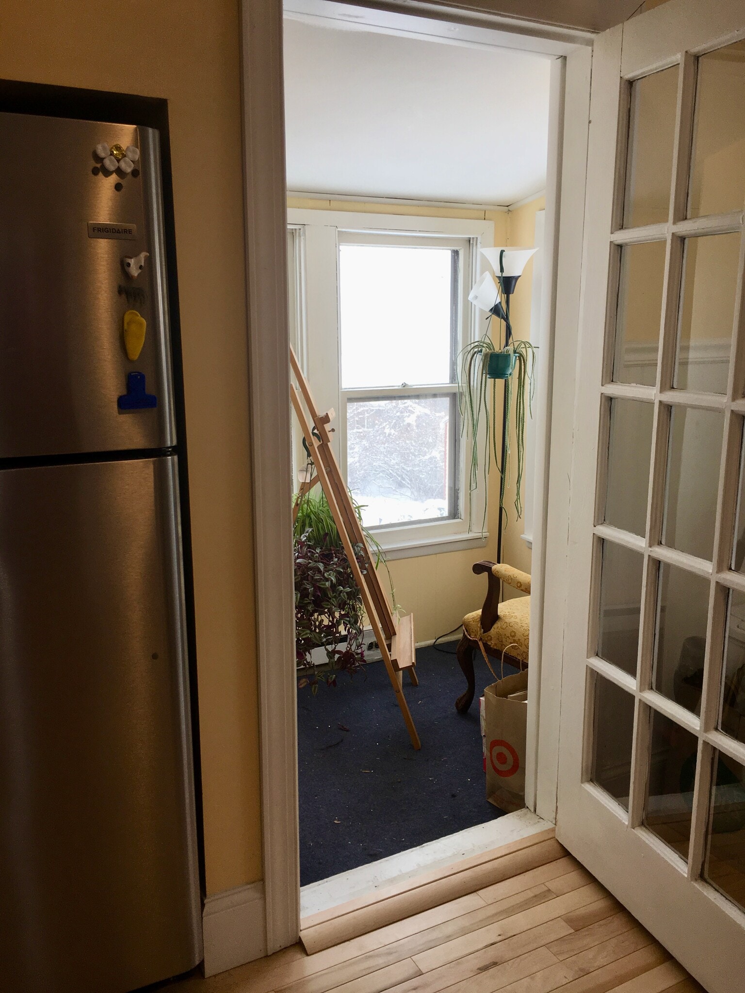 View of 3-season porch off of kitchen. - 1320 Jefferson St NE
