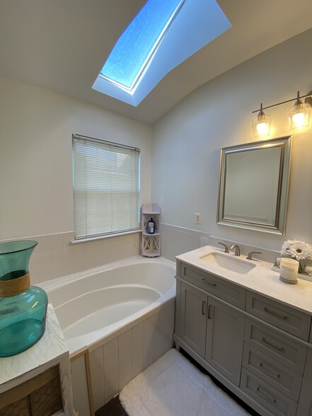 Soaking tub with skylight window - 1785 Sea Pine Cir