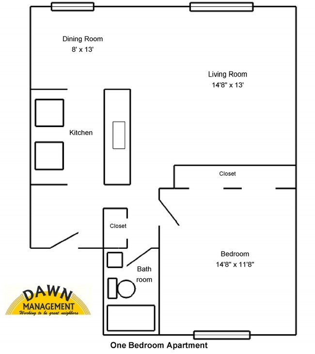 Floorplan - Magnolia Pointe Apartments