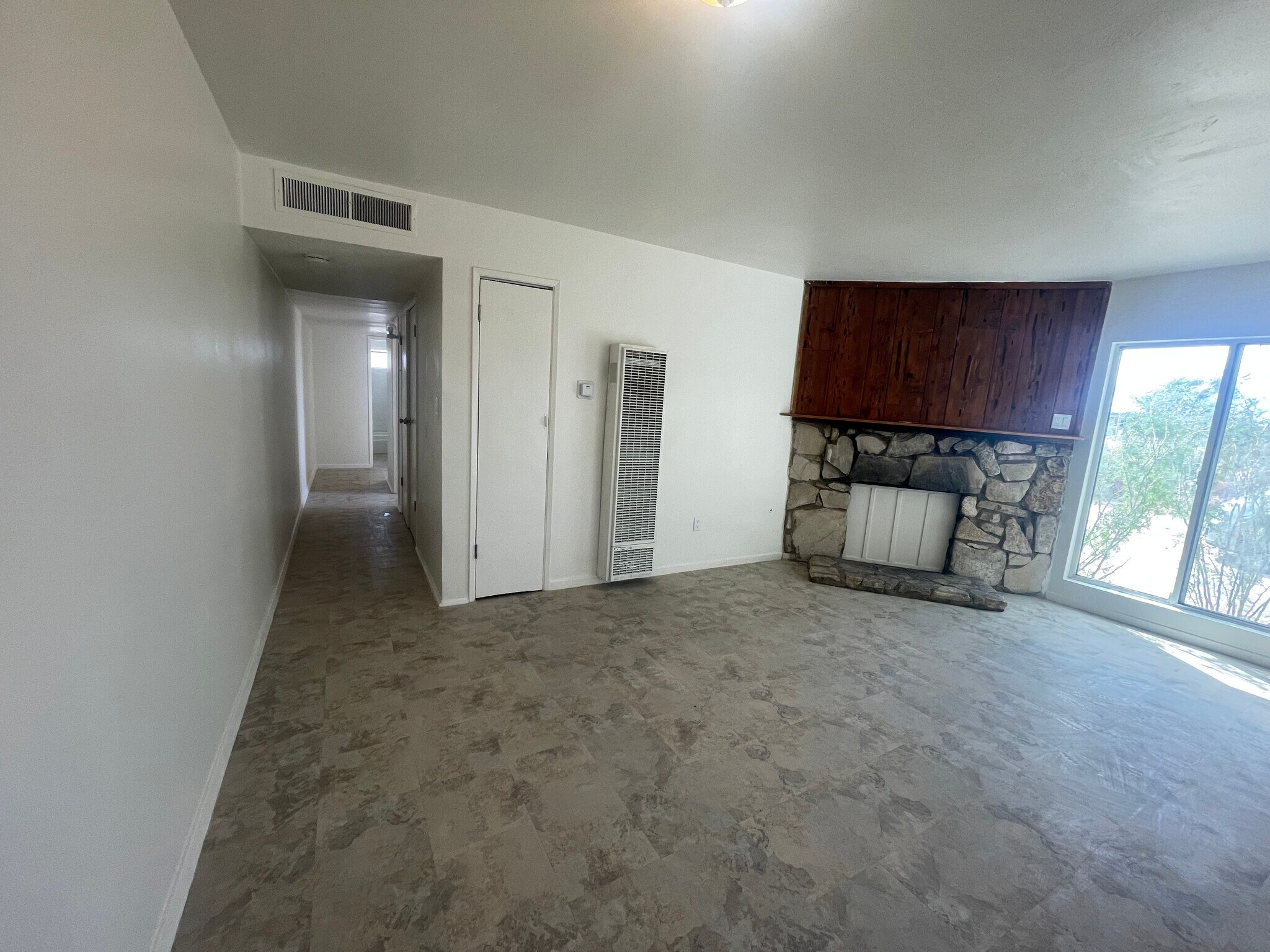 Living Room area w/ Decorative Fireplace - 13429 Davenport St