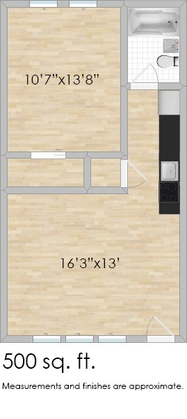 Floorplan - 401-403 Washington Blvd.