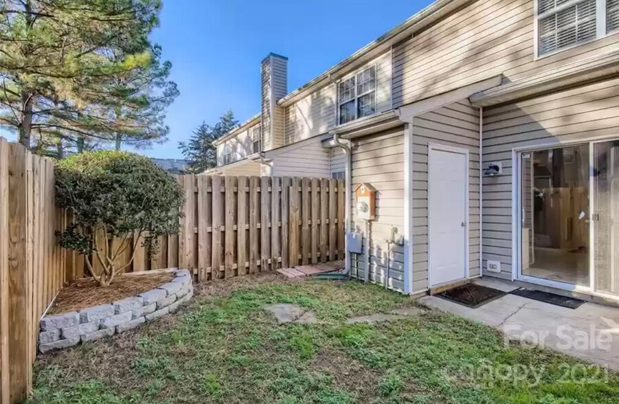 Backyard side view - 12707 Spirit Bound Way