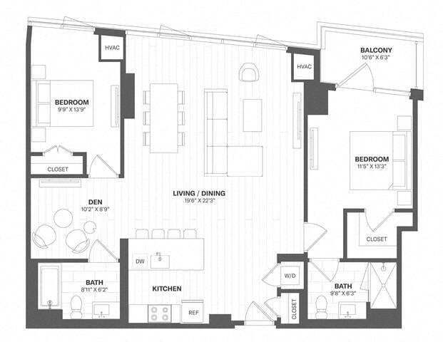 Floorplan - The Tides