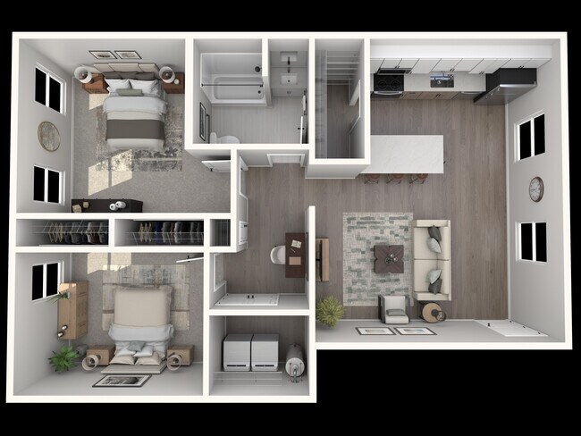 Floorplan - The Residences at Davis Pines