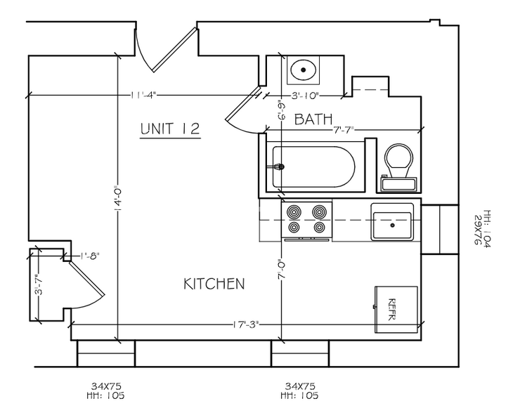 4029 Walnut 12 - Campus Apartments