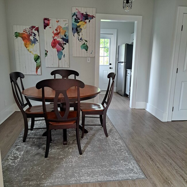 Large dining area with and extender for table - 3645 Azalea Dr