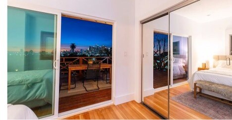 Master bedroom with deck. - 1334 Pennsylvania Ave