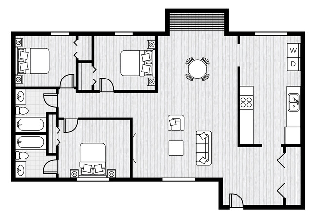 Floorplan - Reserve at Birch Creek Apartments