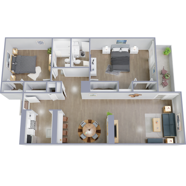 Floorplan - Ayla at Castle Hills