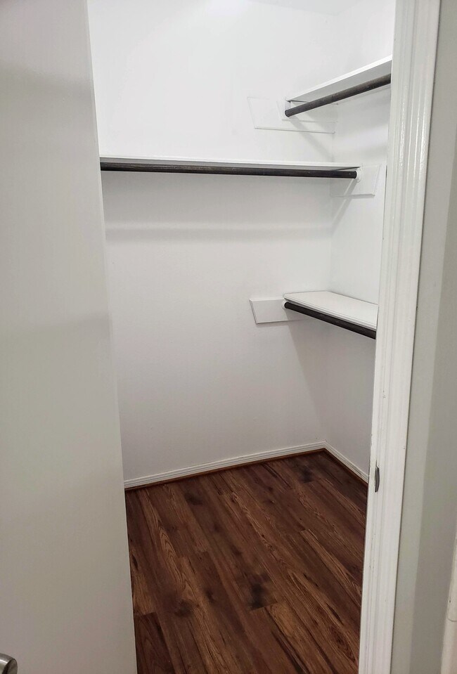 His and her Closets - 615 Park Grove Ln