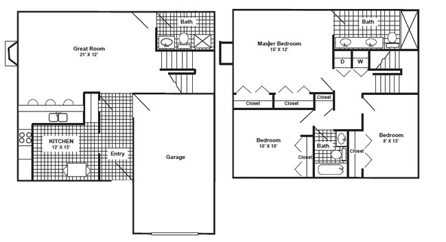 3BR/2.5BA - Harbor Ridge at Landen Apartments