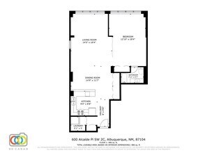 Building Photo - Art Deco Condo 1/BD 1/BA 1/CP space