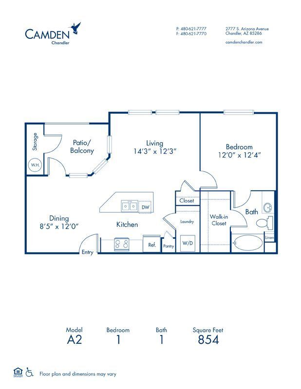 Floorplan - Camden Chandler