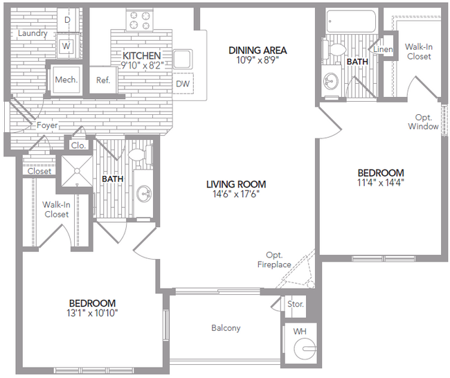 Floorplan - The Elms at Shannon's Glen